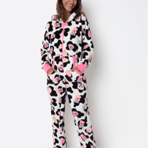 Macacão Manga Longa Soft Feminino Vaca Patches