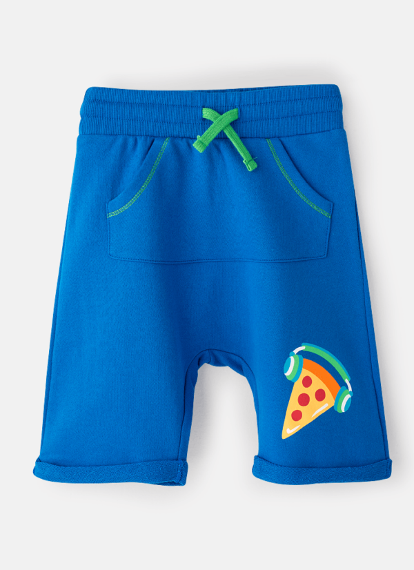 Bermuda Infantil Moletom Junk Food - Imagem 4