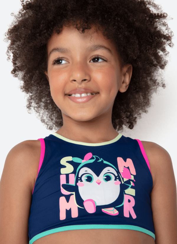 Biquíni Menina Pinguim - Imagem 2