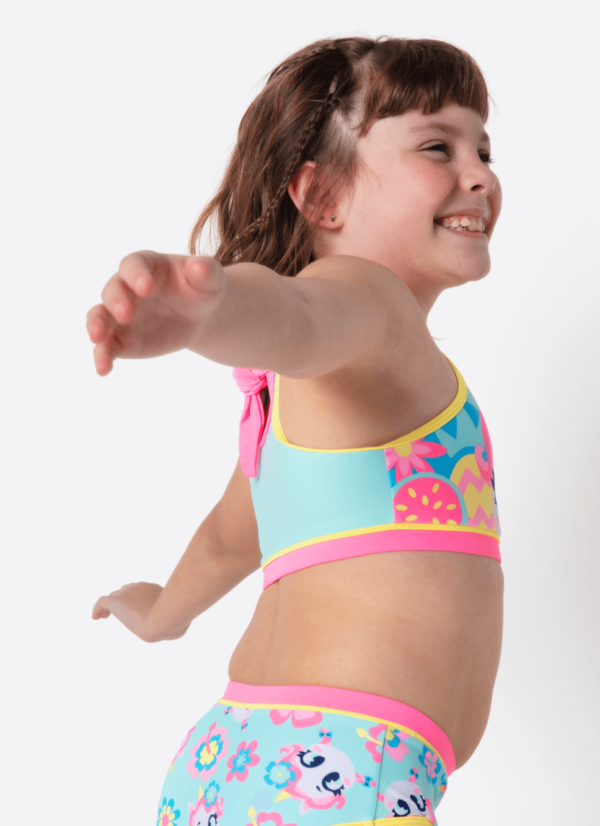 Biquíni Menina Unicórnio Aloha - Imagem 2