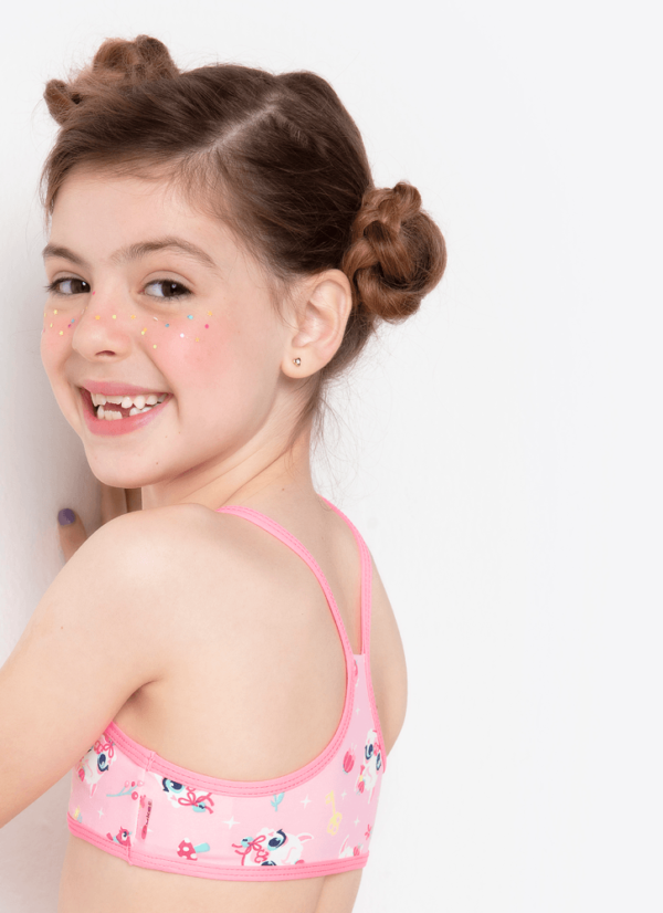 Biquíni Menina com Proteção Solar Lhama Secret - Imagem 4