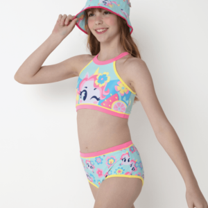 Biquíni Menina Teen Unicórnio Aloha