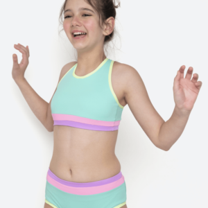 Biquíni Menina Teen Color Block