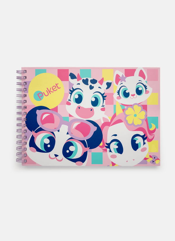 Caderno de Desenho Multibichos - Imagem 2