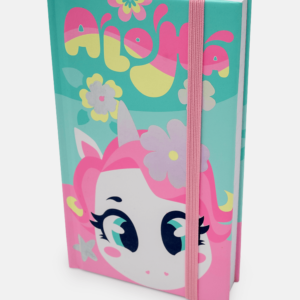 Caderno Pequeno Unicórnio Aloha