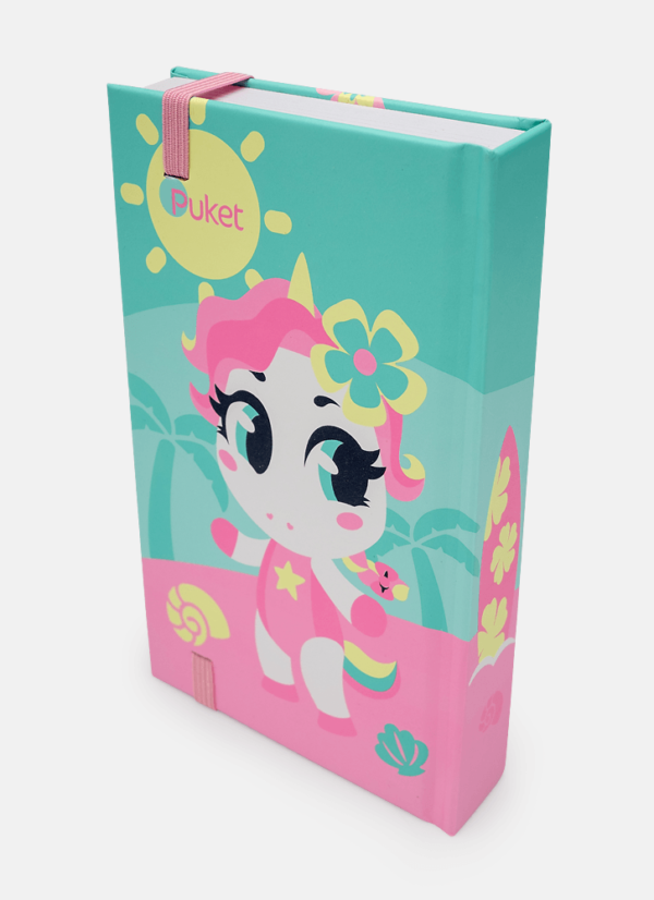 Caderno Pequeno Unicórnio Aloha - Imagem 2