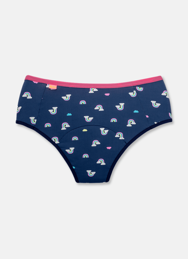 Calcinha Absorvente Boneca Feminina Microfibra Ovelha - Imagem 2