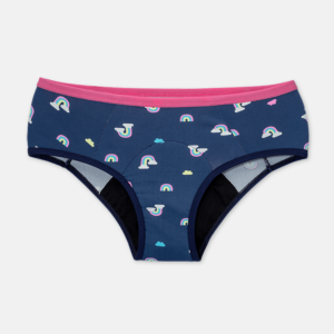 Calcinha Absorvente Menina Teen Microfibra Ovelha