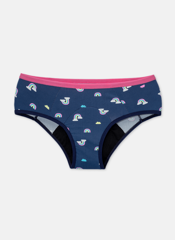 Calcinha Absorvente Menina Teen Microfibra Ovelha