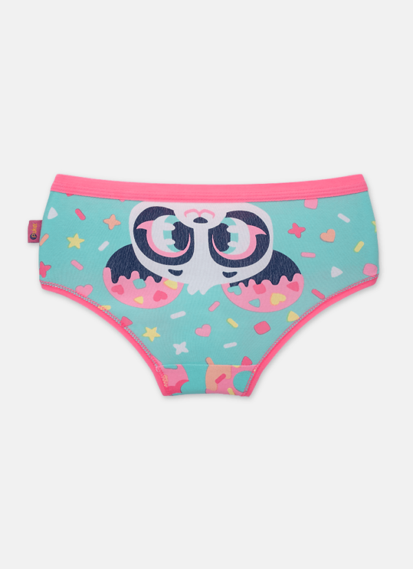 Calcinha Boneca Menina Panda Donuts - Imagem 2