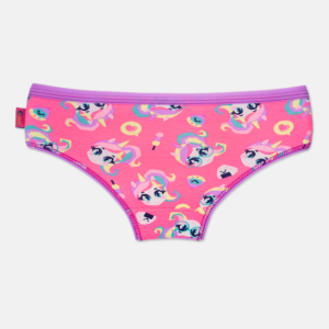 Calcinha Boneca Menina Algodão Unicórnio Kawaii