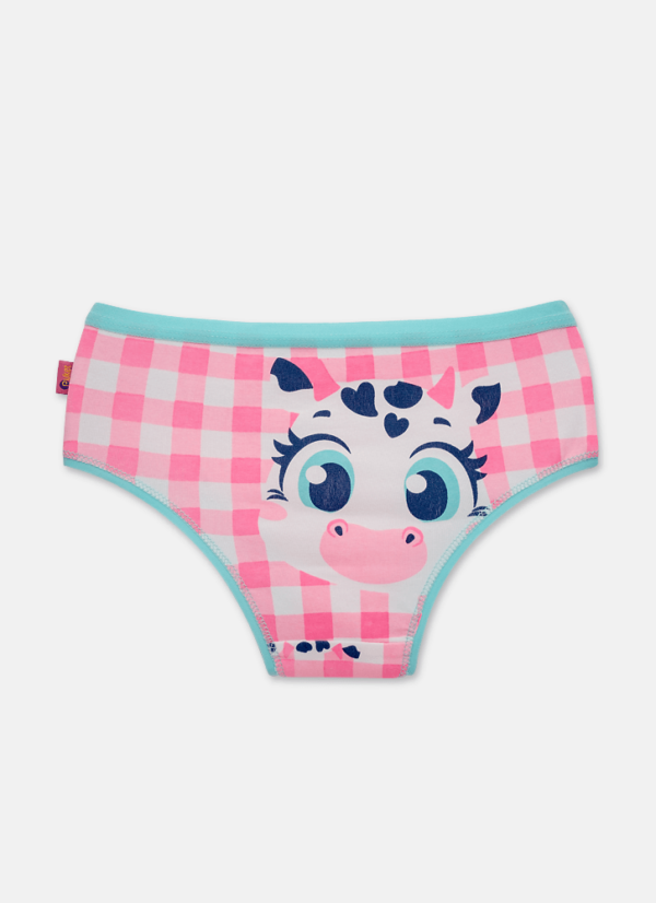 Calcinha Boneca Menina Vaca Romântica - Imagem 2