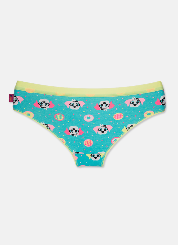Calcinha Boneca Adulto Algodão Dálmata Donut - Imagem 2