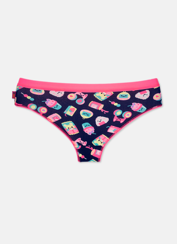 Calcinha Boneca Adulto Algodão Unicórnio Kawaii