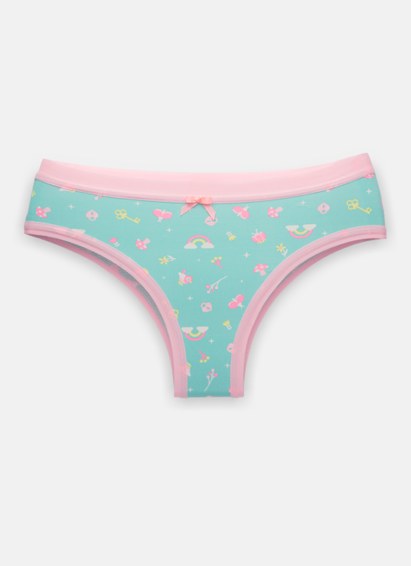Calcinha Boneca Microfibra Feminina Lhama Secret - Imagem 3