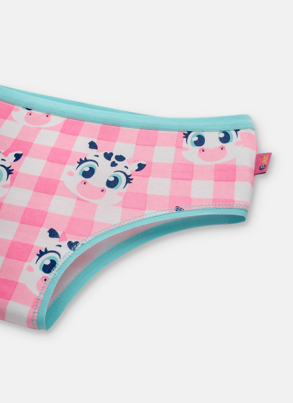 Calcinha Boneca Menina Vaca Romântica - Imagem 3