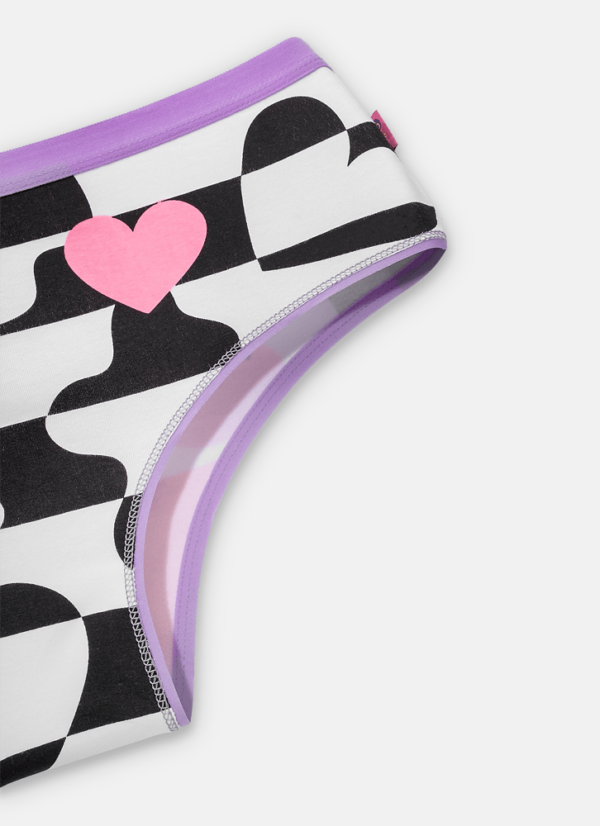 Calcinha Boneca Algodão Feminina Vaca Patches - Imagem 3