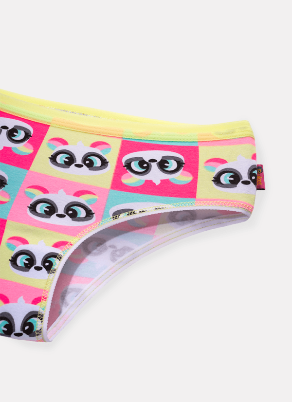 Calcinha Boneca Menina Panda Summer - Imagem 3