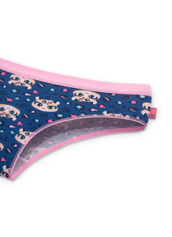 Calcinha Boneca Feminina Algodão Onça - Imagem 3