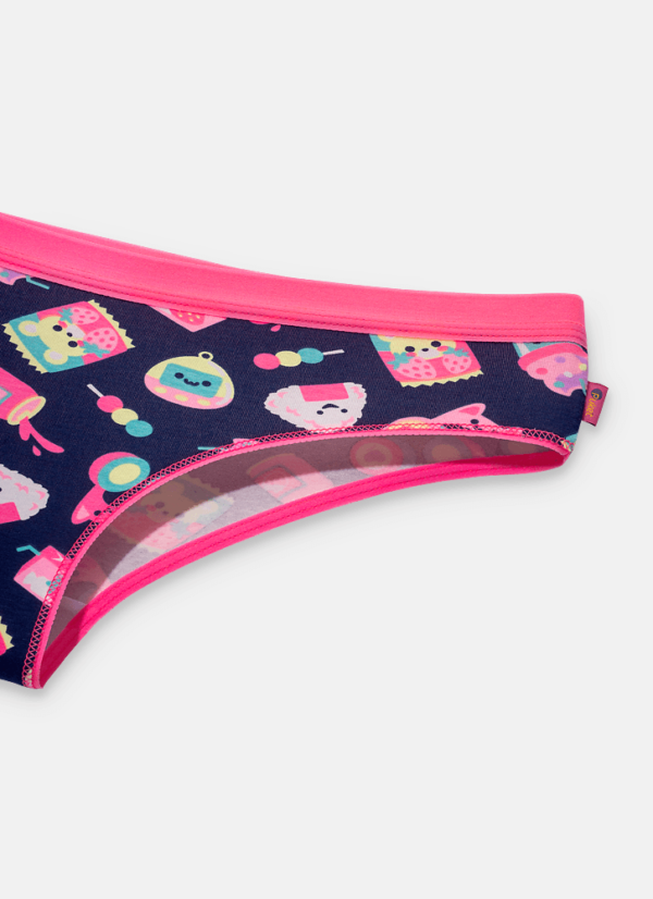 Calcinha Boneca Adulto Algodão Unicórnio Kawaii - Imagem 2