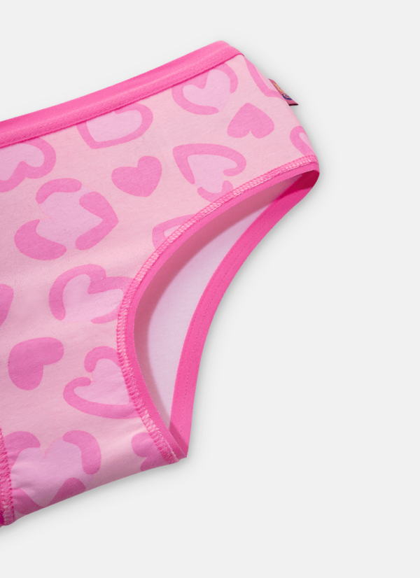 Calcinha Boneca Algodão Menina Gata Romântica - Imagem 3