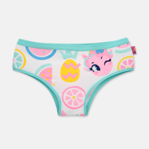 Calcinha Boneca Algodão Menina Unicórnio Aloha