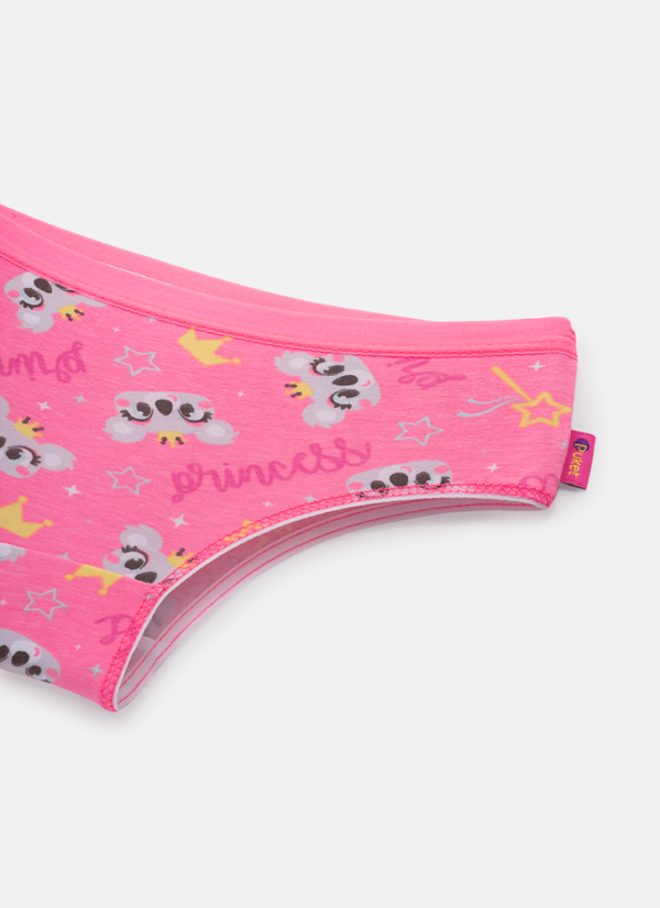 Calcinha Boneca Menina Coala Princess - Imagem 3