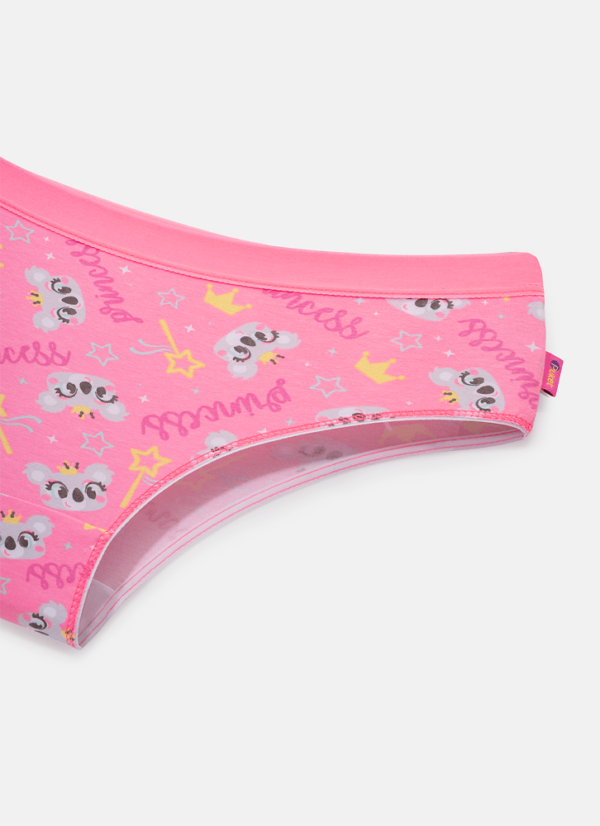Calcinha Boneca Feminina Coala Princess - Imagem 2