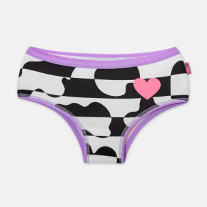 Calcinha Boneca Algodão Menina Vaca Patches