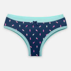 Calcinha Boneca Microfibra Feminina Panda Summer Sorvete
