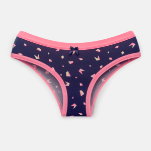 Calcinha Boneca Feminino Azul Unicórnio Shine