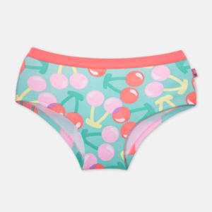 Calcinha Caleçon Feminina Algodão Unicórnio Cherry