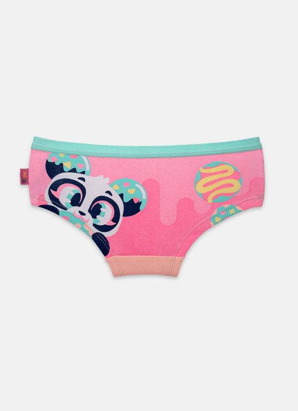 Calcinha Caleçon Menina Panda Donuts - Imagem 2