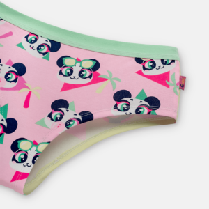 Calcinha Caleçon Algodão Feminina Panda Miami