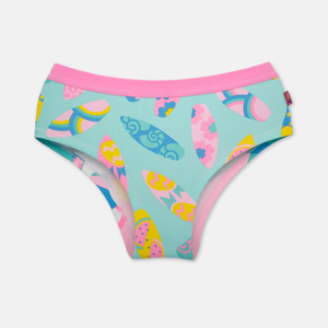 Calcinha Caleçon Algodão Menina Teen Unicórnio Aloha