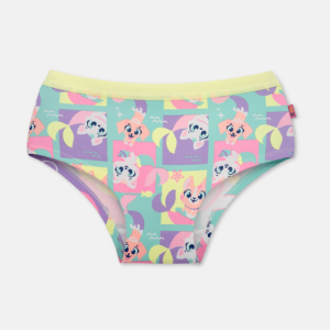 Calcinha Caleçon Algodão Feminina Pet Sereia