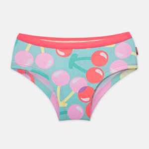 Calcinha Caleçon Algodão Menina Unicórnio Cherry