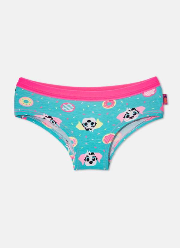 Calcinha Caleçon Menina Algodão Dalmata Donuts - Imagem 3