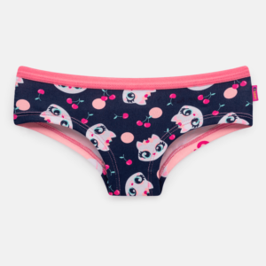 Calcinha Caleçon Algodão Menina Gatinha