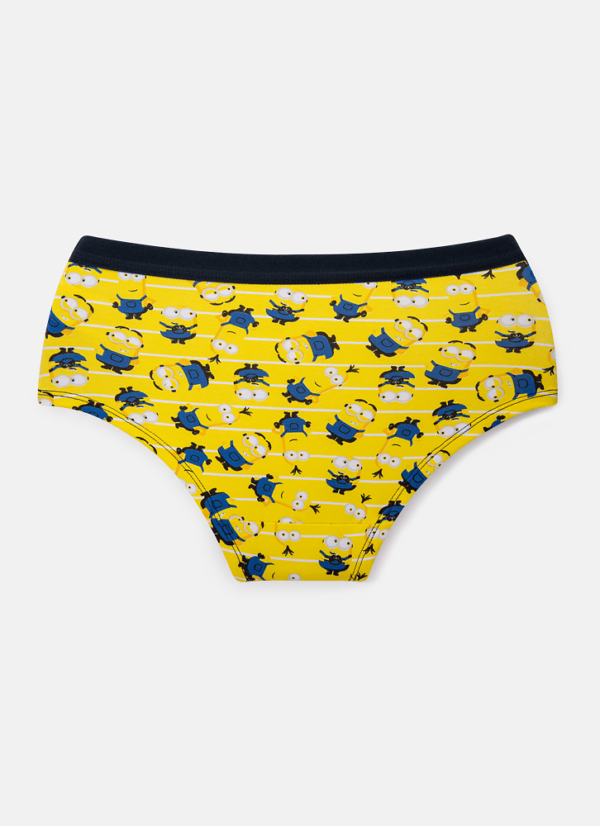 Calcinha Caleçon Algodão Feminina minions - Imagem 2