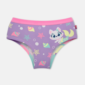 Calcinha Caleçon Algodão Menina Teen Pet Sereia