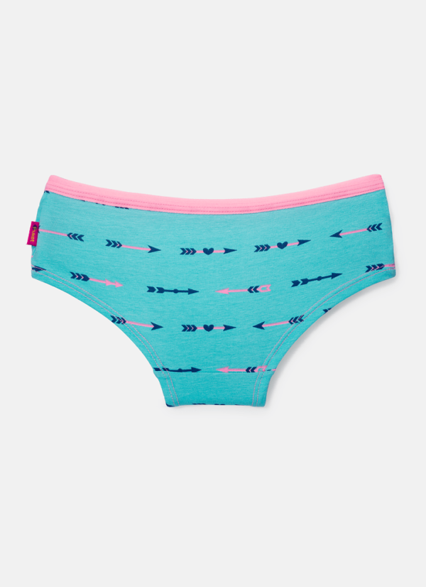 Calcinha Caleçon Algodão Feminina Flechas - Imagem 2