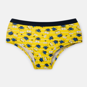 Calcinha Caleçon Algodão Feminina minions