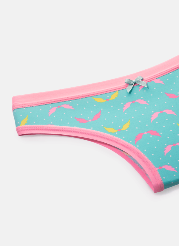 Calcinha Fio Dental Microfibra Feminina Uni Love - Imagem 3