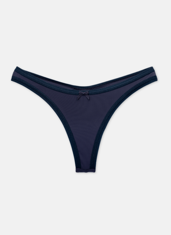 Calcinha Fio Dental Feminina Microfibra Básica
