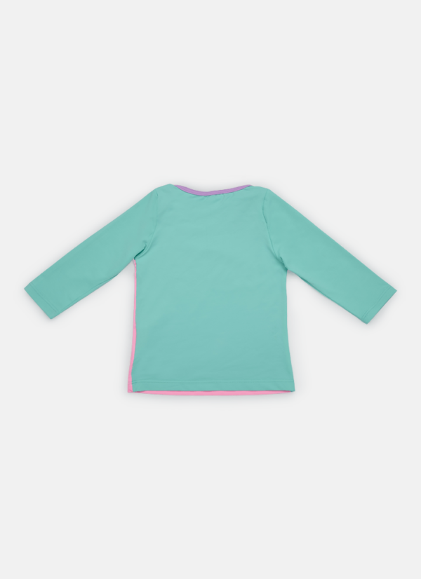 Camiseta Bebê Menina Color Block - Imagem 2