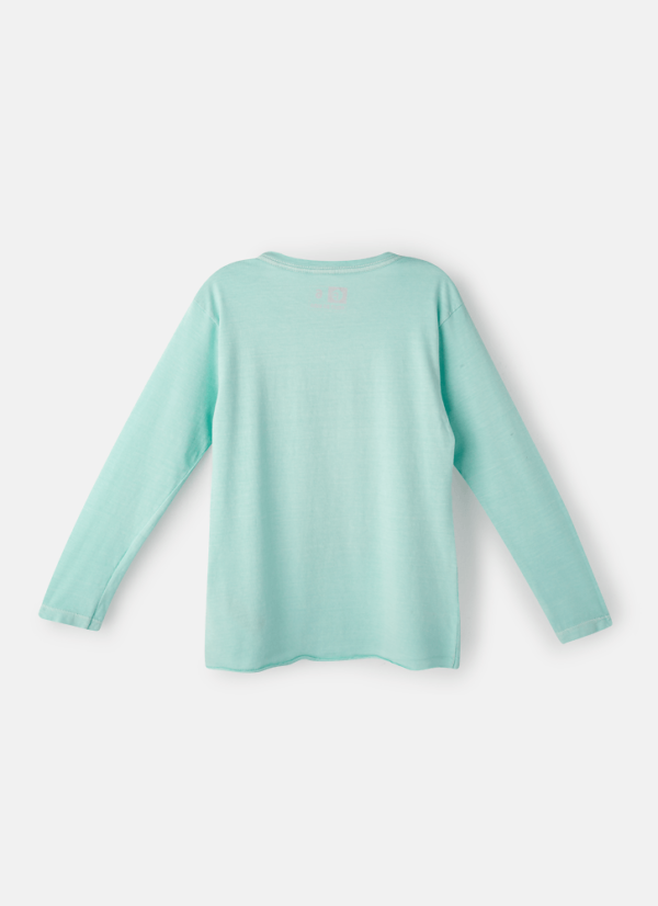 Camiseta Infantil Manga Longa Algodão Unicórnio Shine - Imagem 2