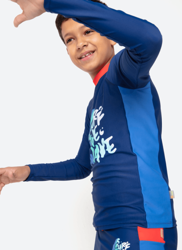 Camiseta Manga Longa Menino Teen Tubarão Aloha - Imagem 2