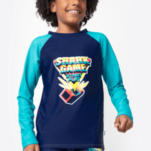 Camiseta Menino Tubarão Games