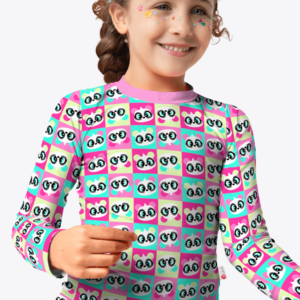 Camiseta Menina Panda
